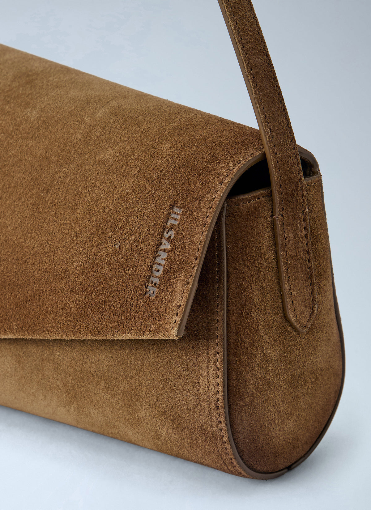 Jil Sander Jil Sander Women Kante Suede Shoulder Bag