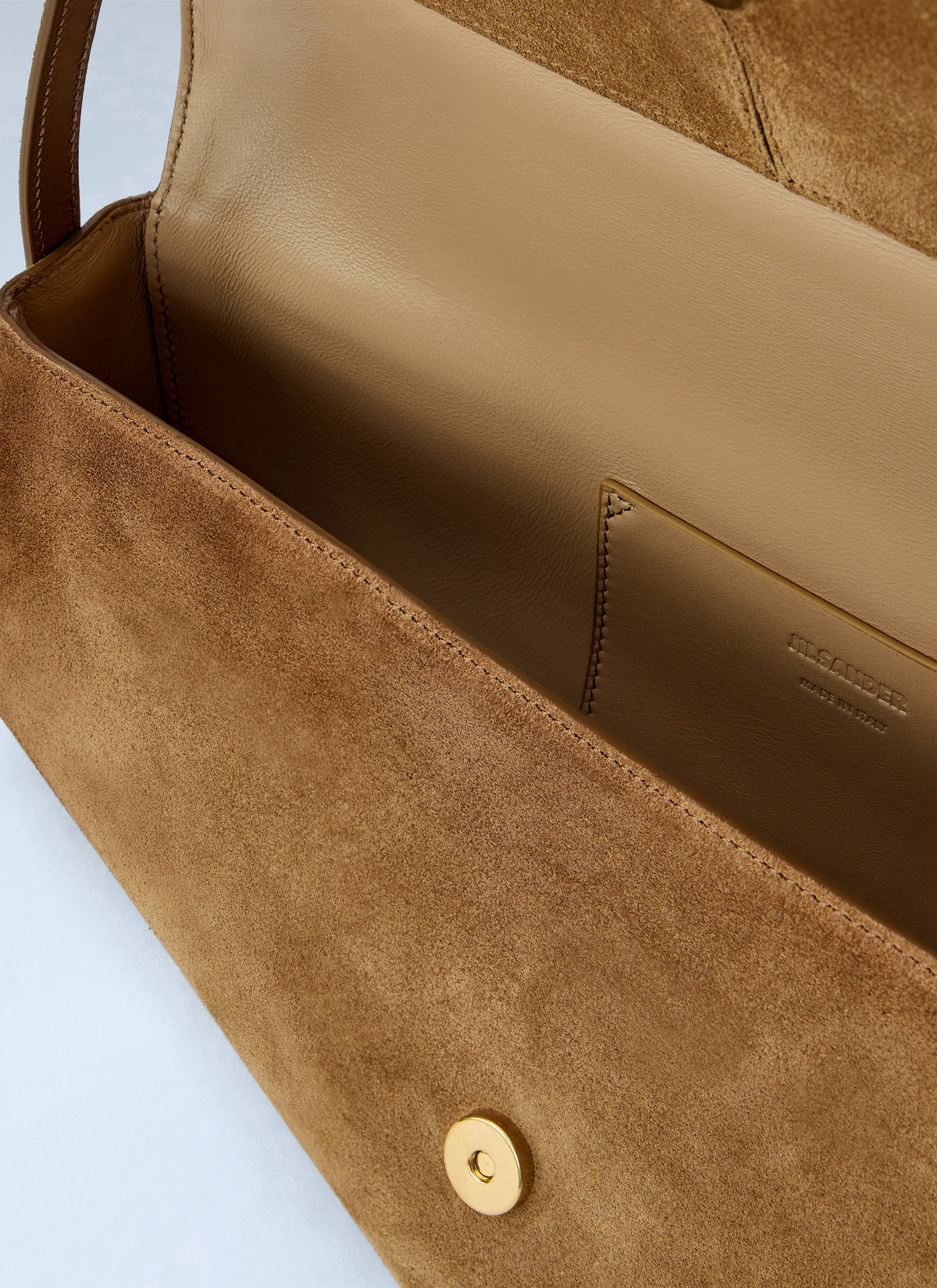 Jil Sander Jil Sander Women Kante Suede Shoulder Bag