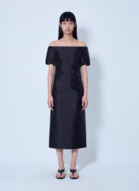 Jil Sander Women Off-Shoulder Midi Dress