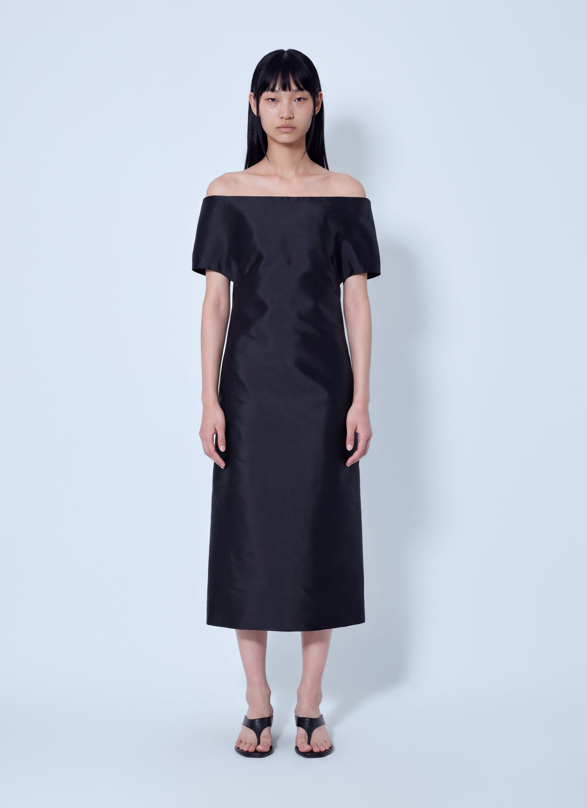 Jil Sander Women Off-Shoulder Midi Dress