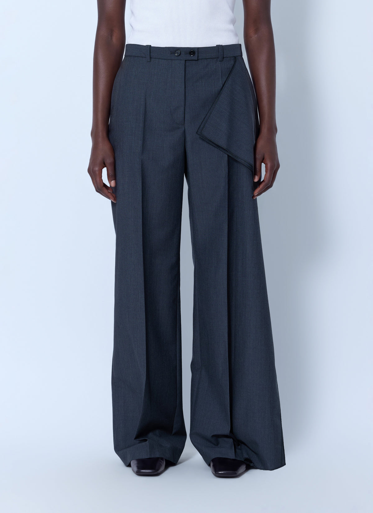 Jil Sander Women Fil-À-Fil Dressy Wool Pants
