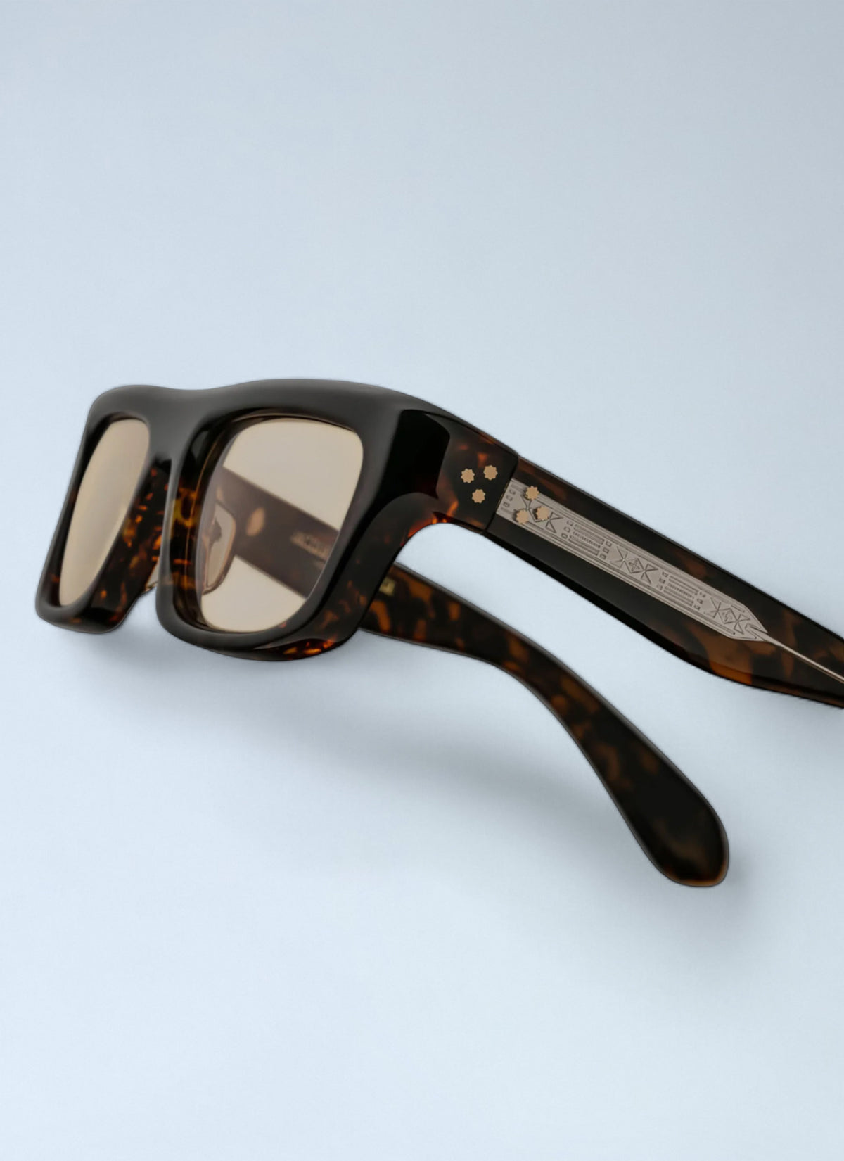 Jacques Marie Mage Men Cleavon Square Sunglasses