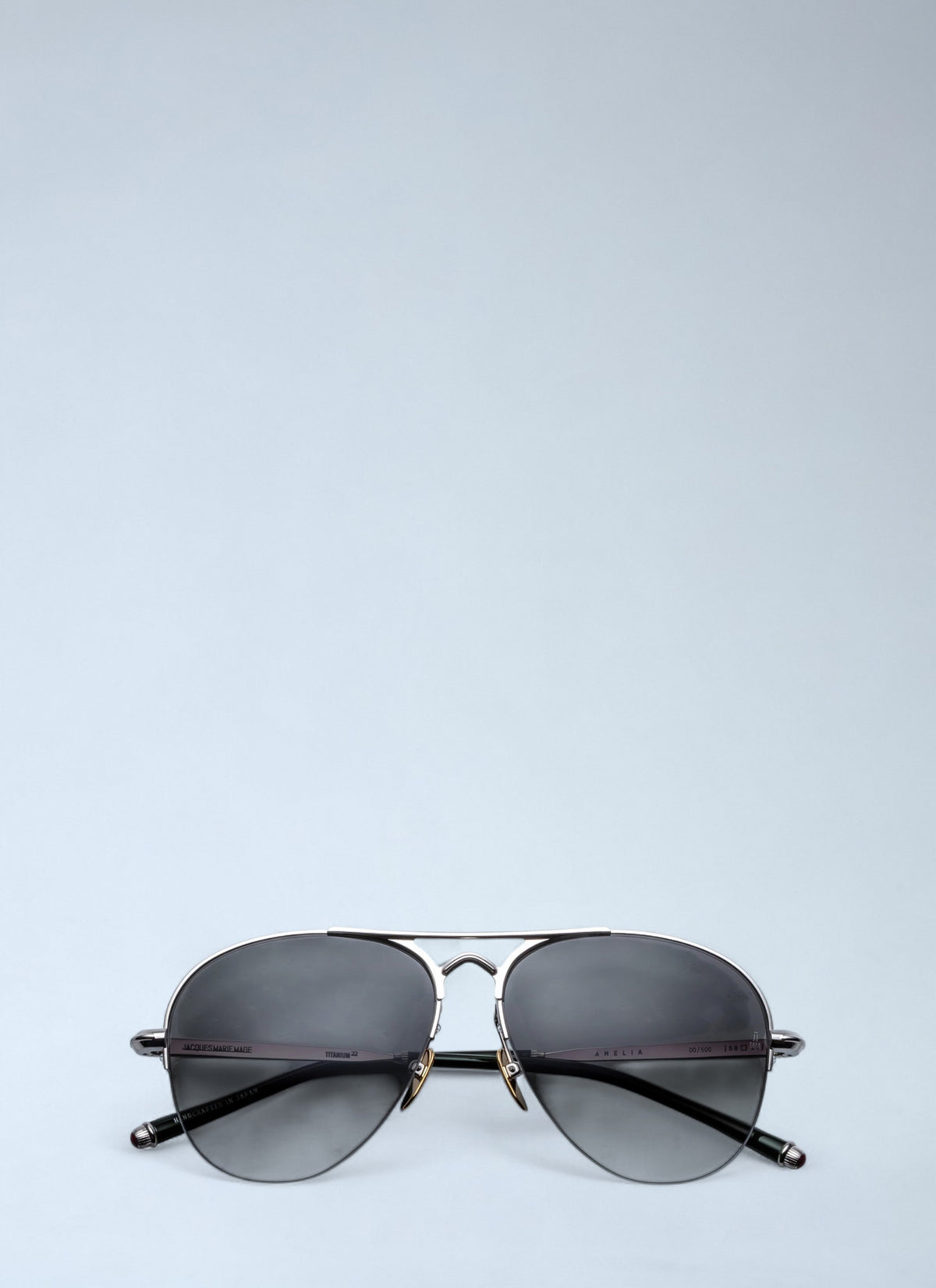 Jacques Marie Mage Men Amelia Aviator Sunglasses