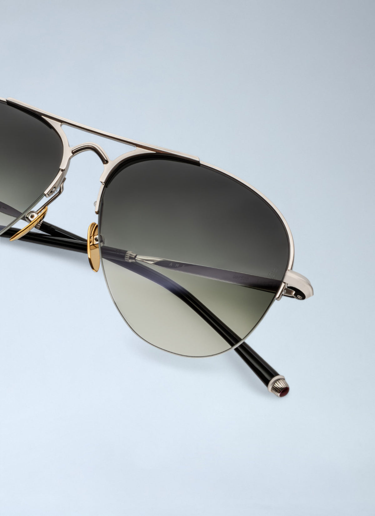 Jacques Marie Mage Men Amelia Aviator Sunglasses