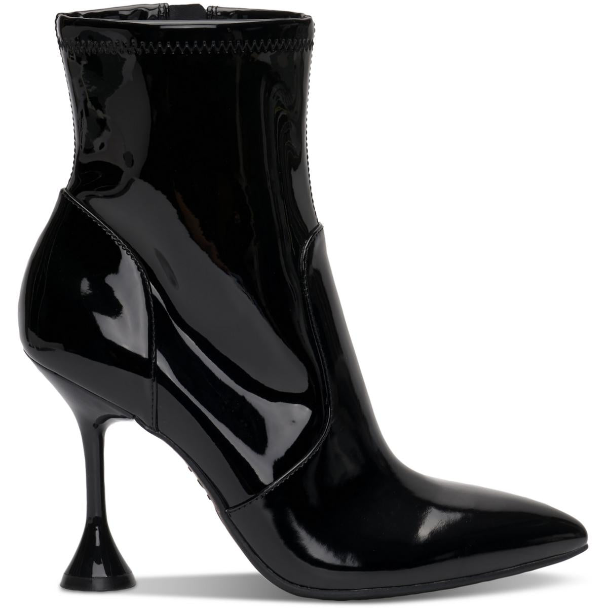 Ibrina Womens Cushioned Footbed Pointed Toe Ankle Boots