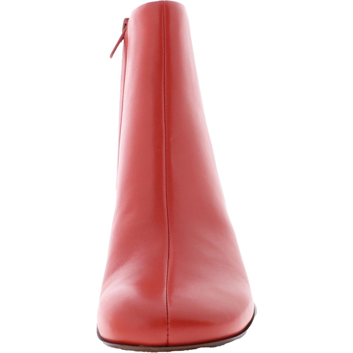 Maggie Womens Zipper Square Toe Ankle Boots