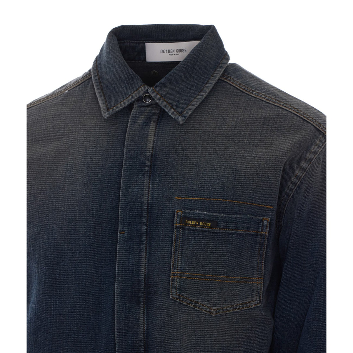 Golden Goose Golden Goose Men Journey Roger Denim Shirt