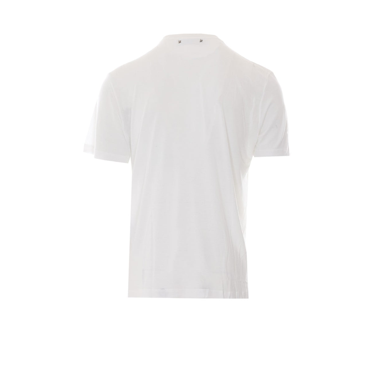 Golden Goose Golden Goose Men Journey T-Shirt With Flag Print