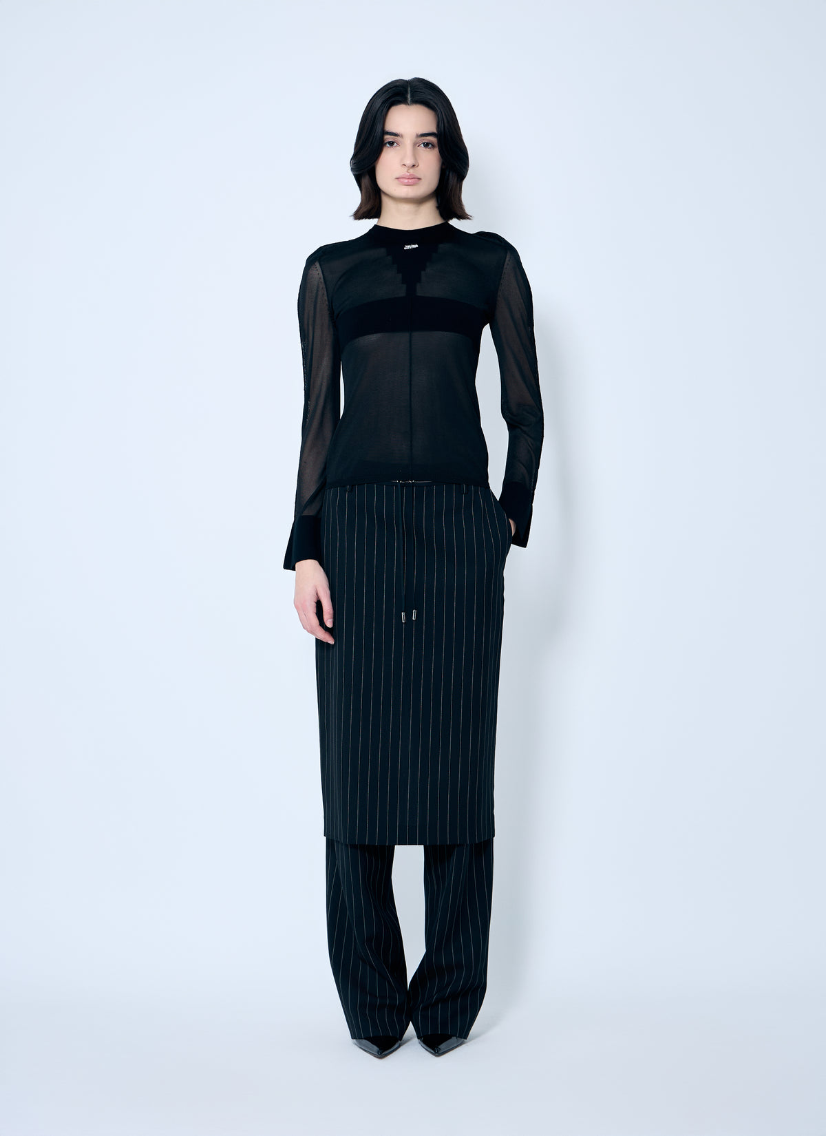 Jean Paul Gaultier Women Open-Knit Sweater