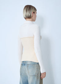 Jean Paul Gaultier Jean Paul Gaultier Women Ribbed Wool Sweater