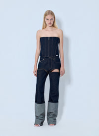 Jean Paul Gaultier Jean Paul Gaultier Women Denim Corset