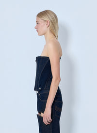 Jean Paul Gaultier Jean Paul Gaultier Women Denim Corset