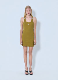 Jean Paul Gaultier Jean Paul Gaultier Women Cotton Ribbed Short Dress