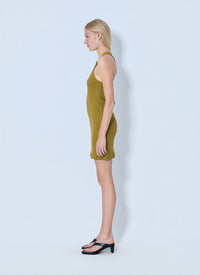 Jean Paul Gaultier Jean Paul Gaultier Women Cotton Ribbed Short Dress