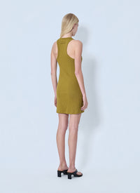 Jean Paul Gaultier Jean Paul Gaultier Women Cotton Ribbed Short Dress