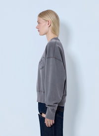 Jean Paul Gaultier Jean Paul Gaultier Women Fleece Embroidered Sweatshirt