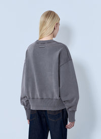 Jean Paul Gaultier Jean Paul Gaultier Women Fleece Embroidered Sweatshirt