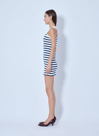 Jean Paul Gaultier Jean Paul Gaultier Women Stretch Cotton Asymetric Short Dress