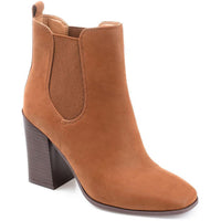 Maxxie Womens Laceless Almond Toe Ankle Boots