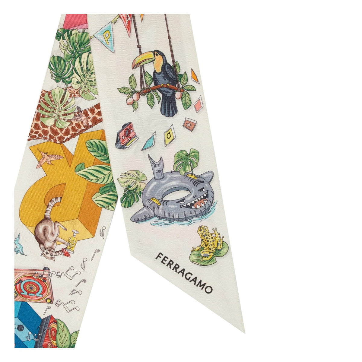 Ferragamo Ferragamo Women Jungle Party Print Mini Bandeau