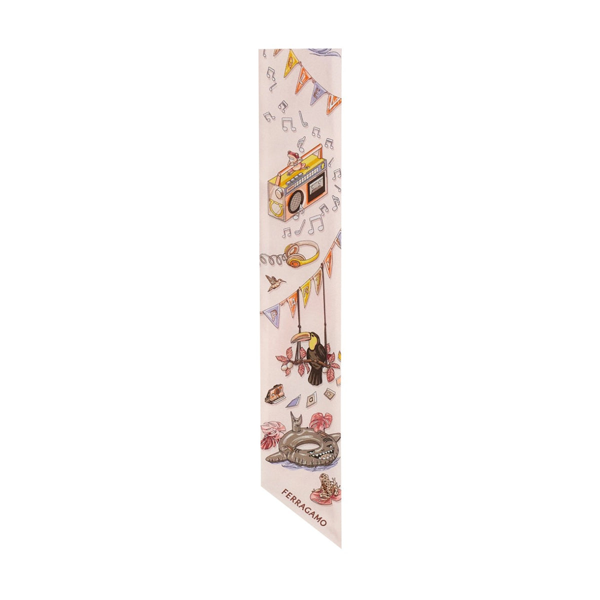 Ferragamo Women Jungle Party Print Mini Bandeau