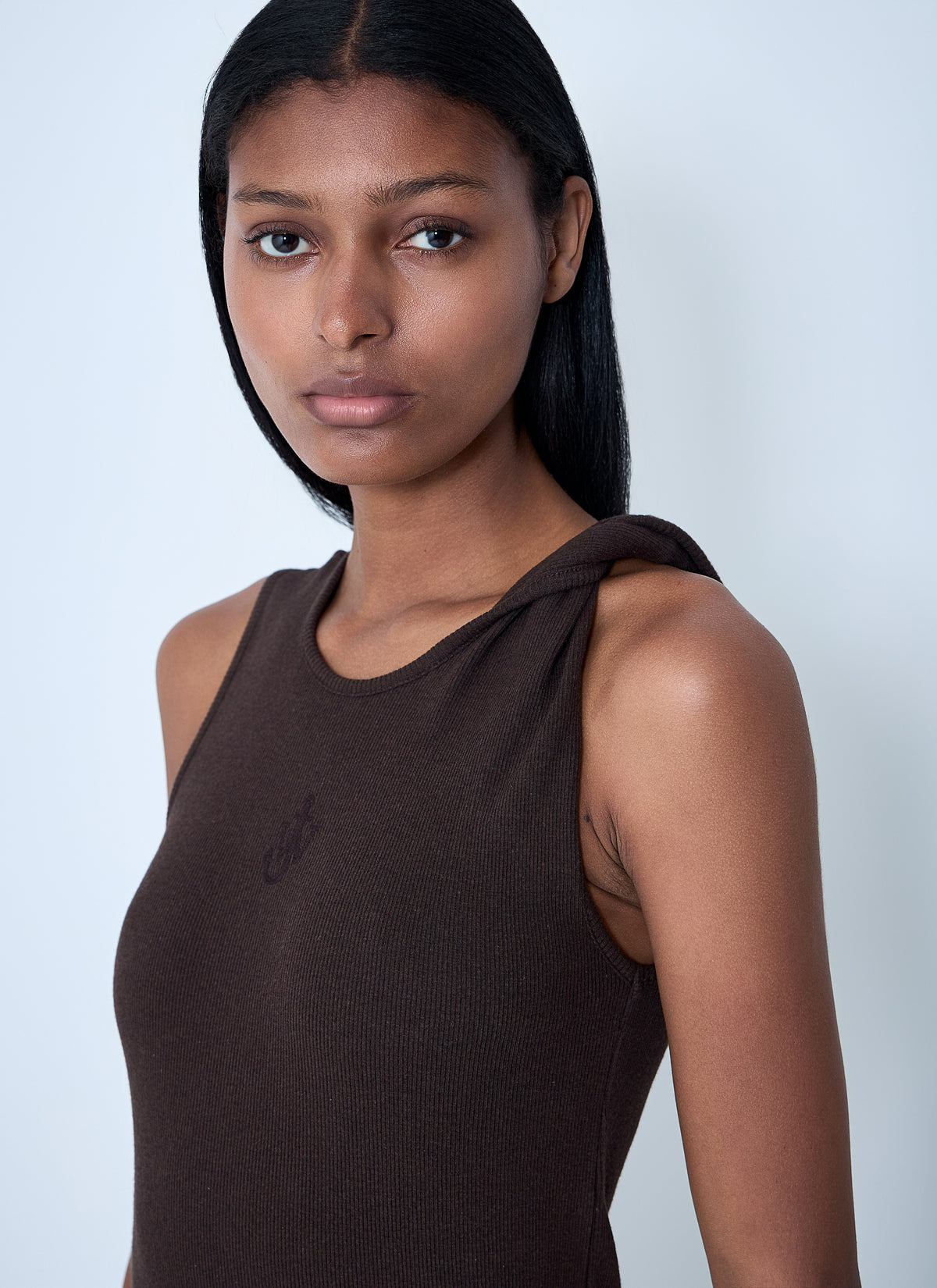 JW Anderson Jw Anderson Women Logo Motif Rib Dress