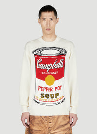 Junya Watanabe Men Soup Andy Warhol Sweater