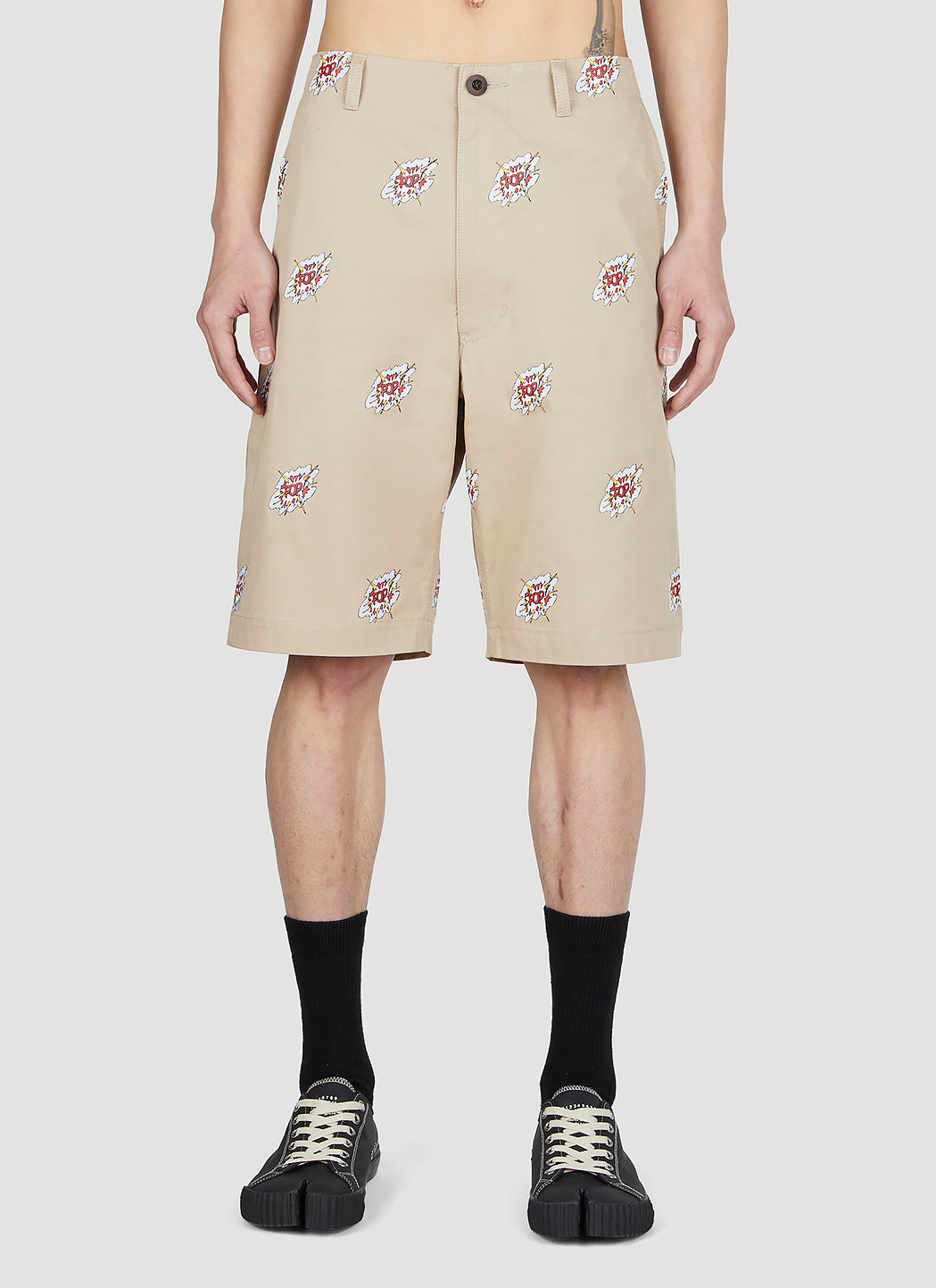 Junya Watanabe Junya Watanabe Men Roy Lichtenstein Shorts