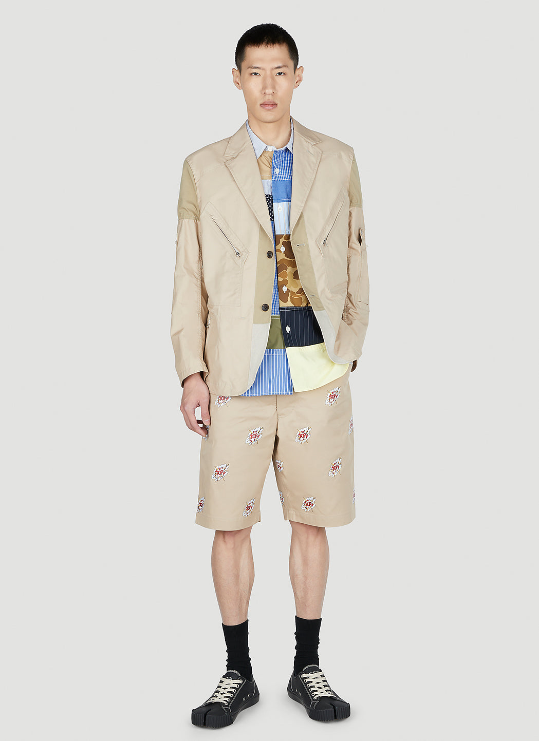 Junya Watanabe Junya Watanabe Men Roy Lichtenstein Shorts