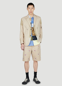 Junya Watanabe Junya Watanabe Men Roy Lichtenstein Shorts