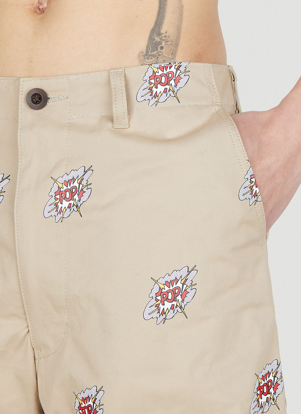 Junya Watanabe Junya Watanabe Men Roy Lichtenstein Shorts