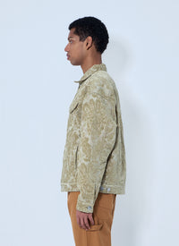 Junya Watanabe Men Patterned Denim Jacket