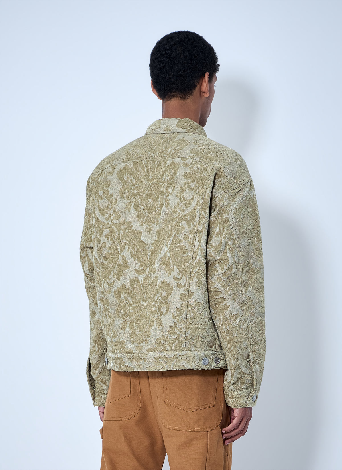 Junya Watanabe Men Patterned Denim Jacket