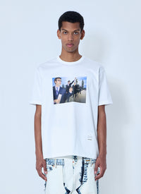 Junya Watanabe Men Graphic Print T-Shirt