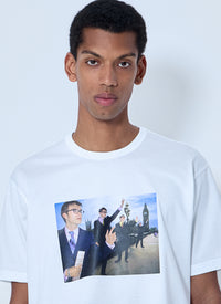 Junya Watanabe Men Graphic Print T-Shirt