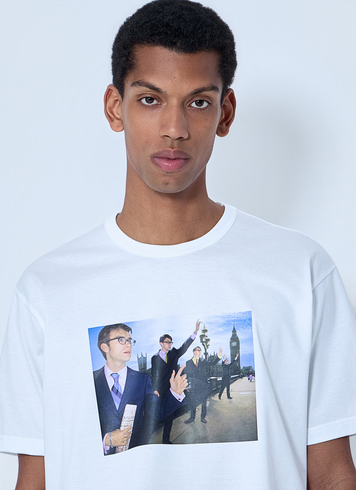 Junya Watanabe Men Graphic Print T-Shirt