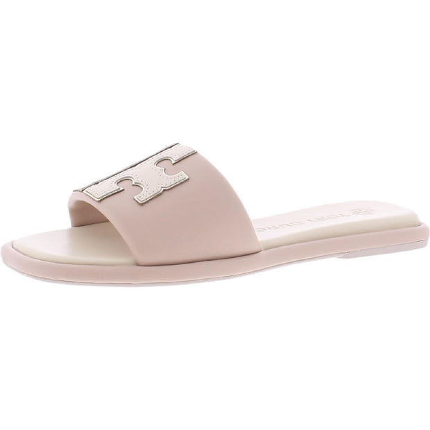 Doublet Sport Womens Leather Square Toe Flat Sandals