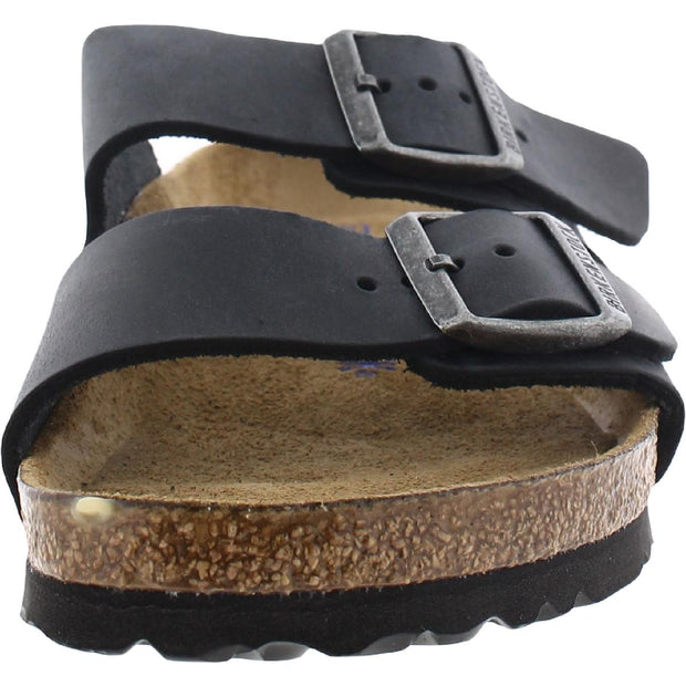 Arizona Womens Leather Banded Flatform Sandals