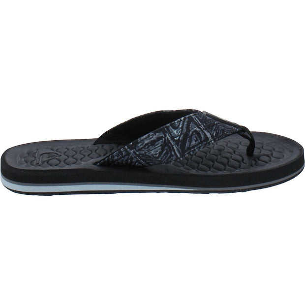 Lanai Mens Toe-Post Cushioned Footbed Flip-Flops
