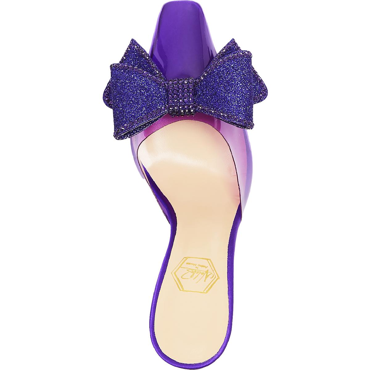 Dimante Mule Womens Bow Slip On Mules