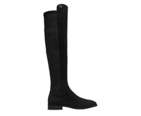 Stuart Weitzman Stuart Weitzman Women's Keelan Black Suede With Logo Over The Knee Boots