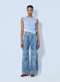 Kiko Kostadinov Women Centennial Denim Pants