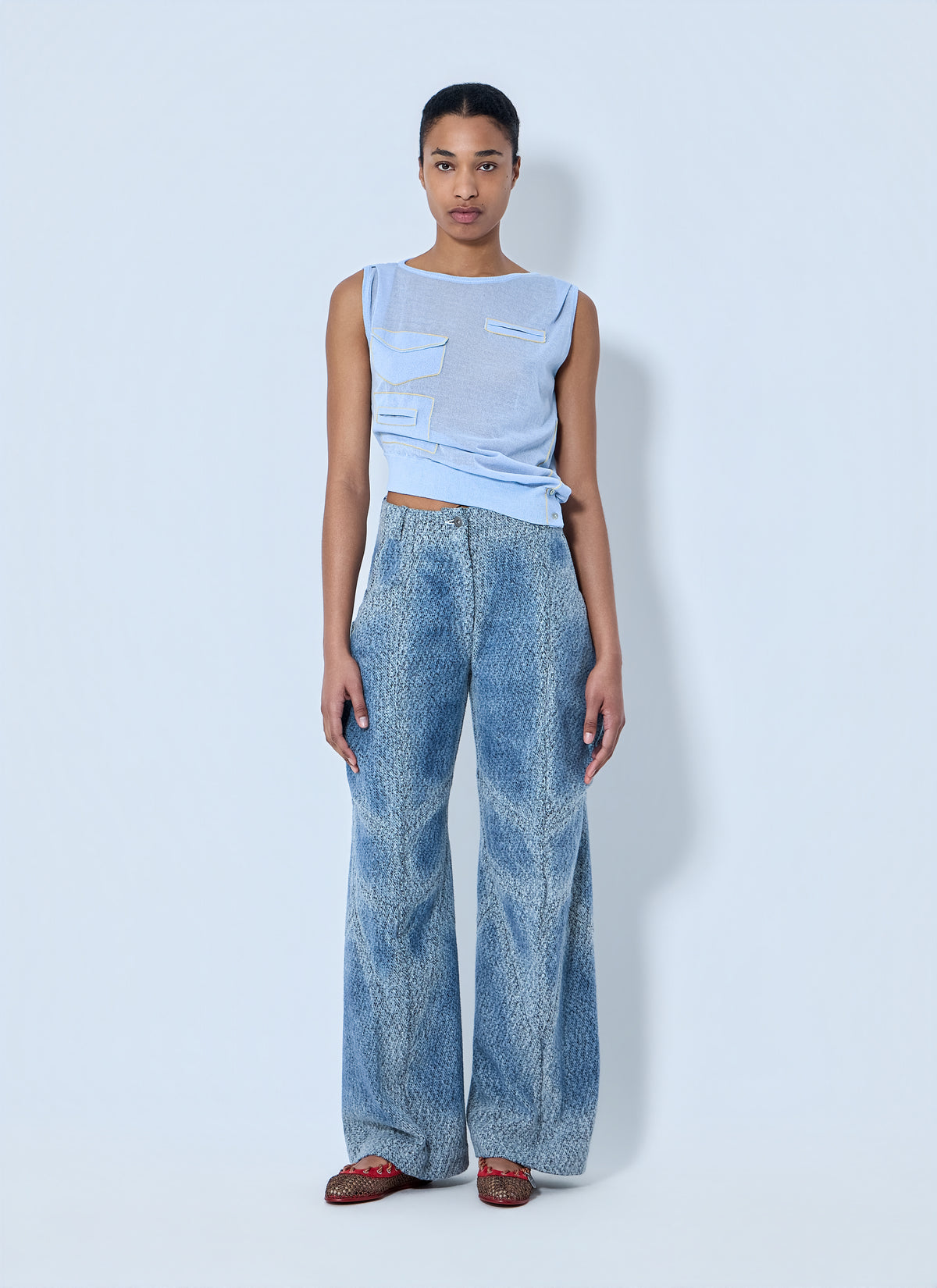 Kiko Kostadinov Women Centennial Denim Pants
