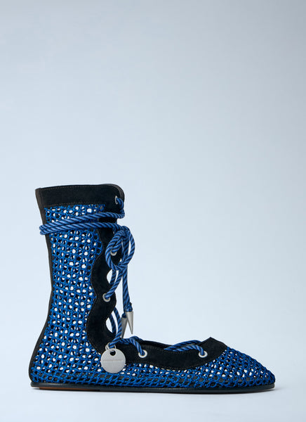 Kiko Kostadinov Women Reticella Lace Up Boot – Bluefly