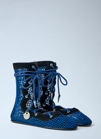 Kiko Kostadinov Women Reticella Lace Up Boot