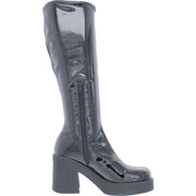 Klarisa Womens Patent Tall Knee-High Boots