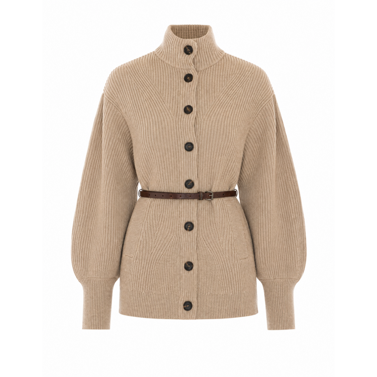 Brunello Cucinelli Brunello Cucinelli Women Knitted Belted Cardigan