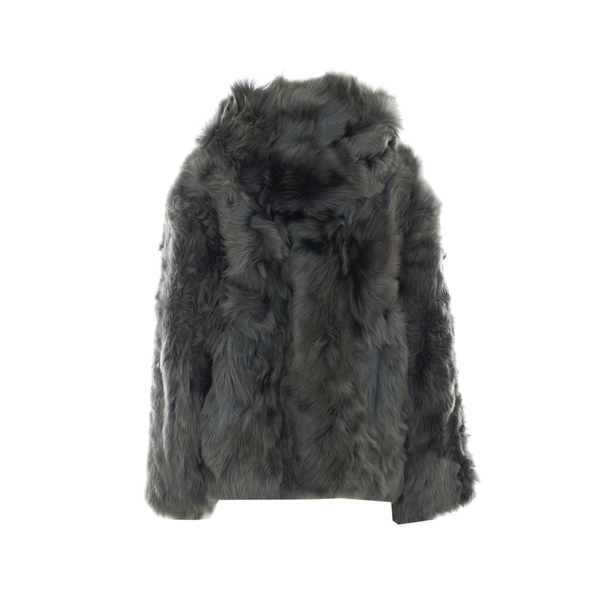Yves Salomon Women Knitted Fox Fur Short Jacket