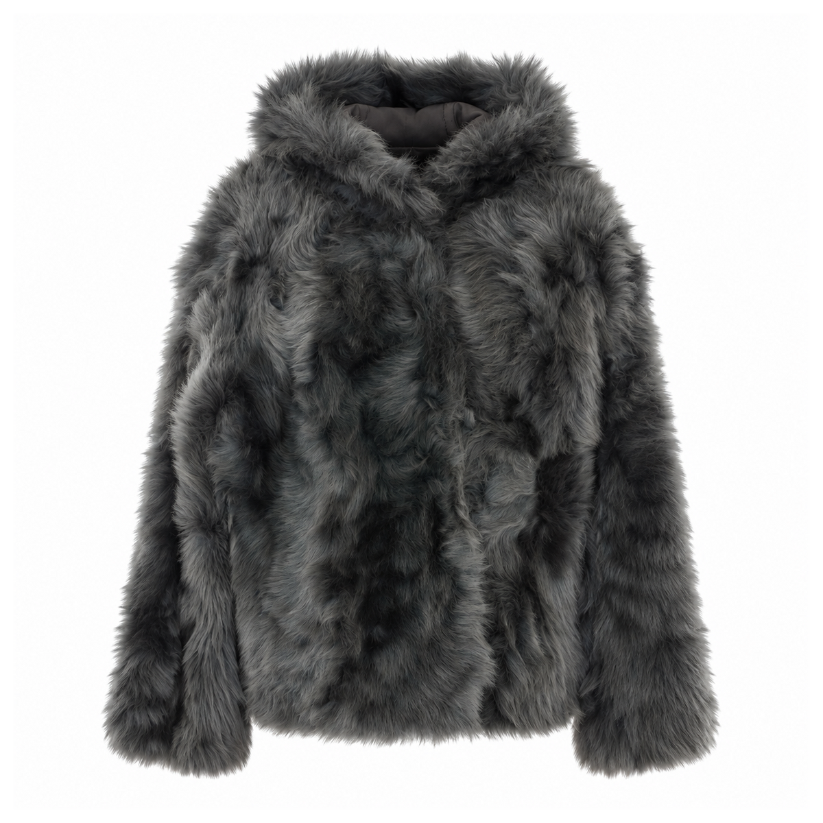 Yves Salomon Women Knitted Fox Fur Short Jacket