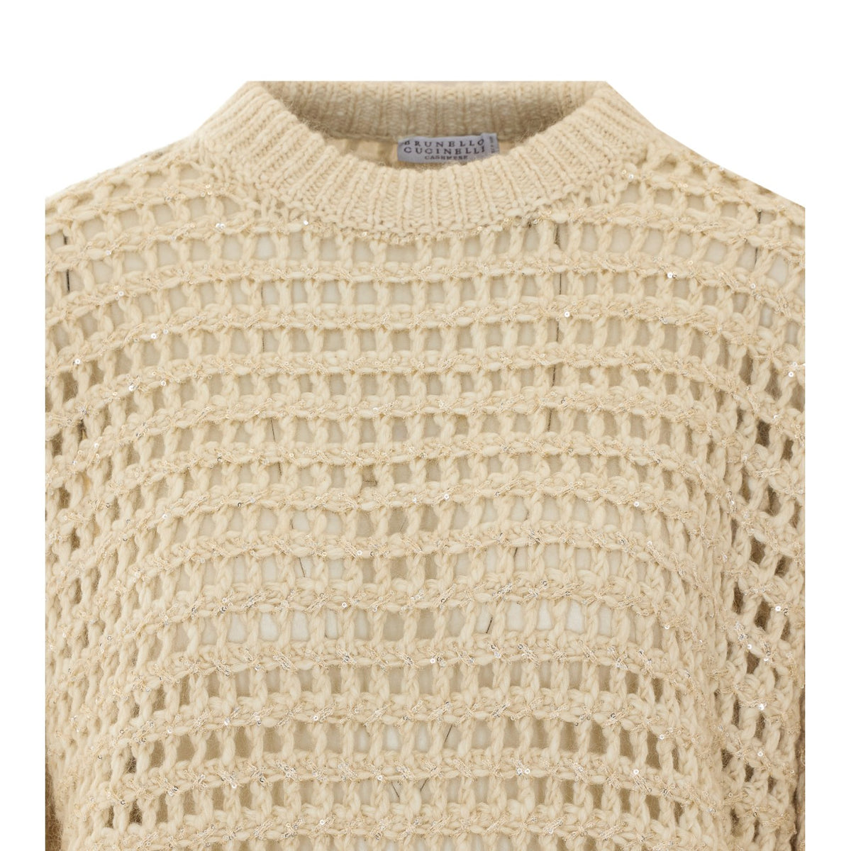 Brunello Cucinelli Women Knitted Net Sweater